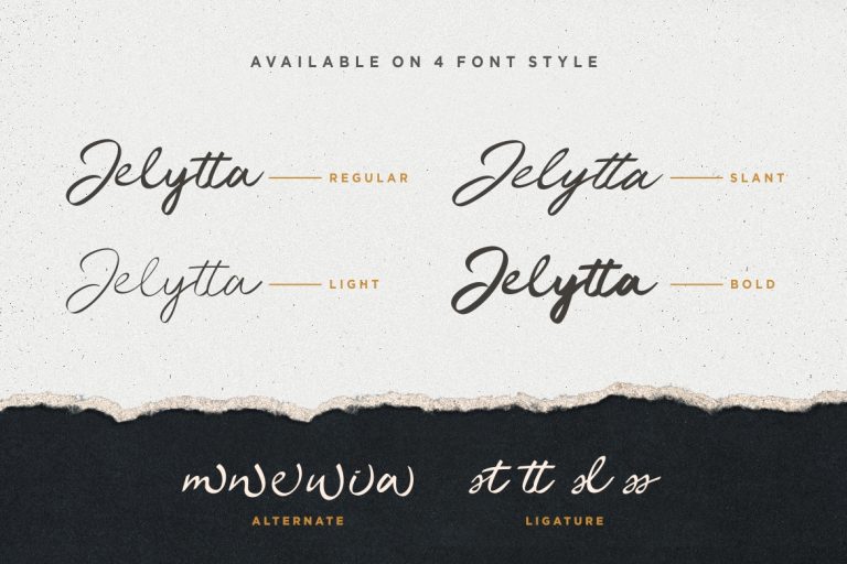 Jelytta Handwritten Script - Image 4
