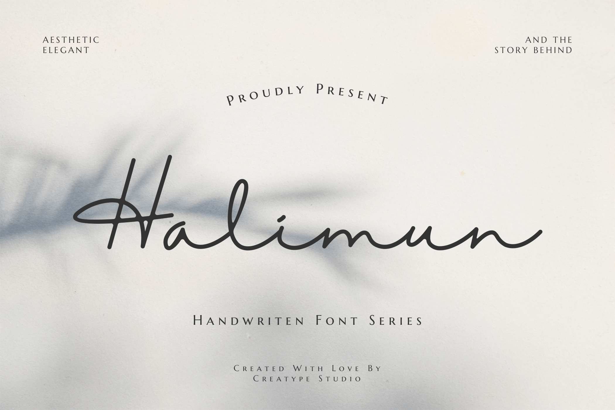 Halimun Script Style
