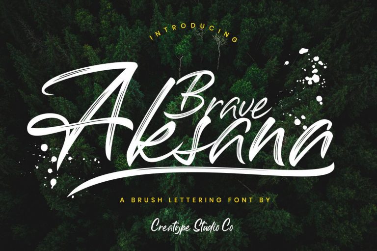 Aksana Brush Script