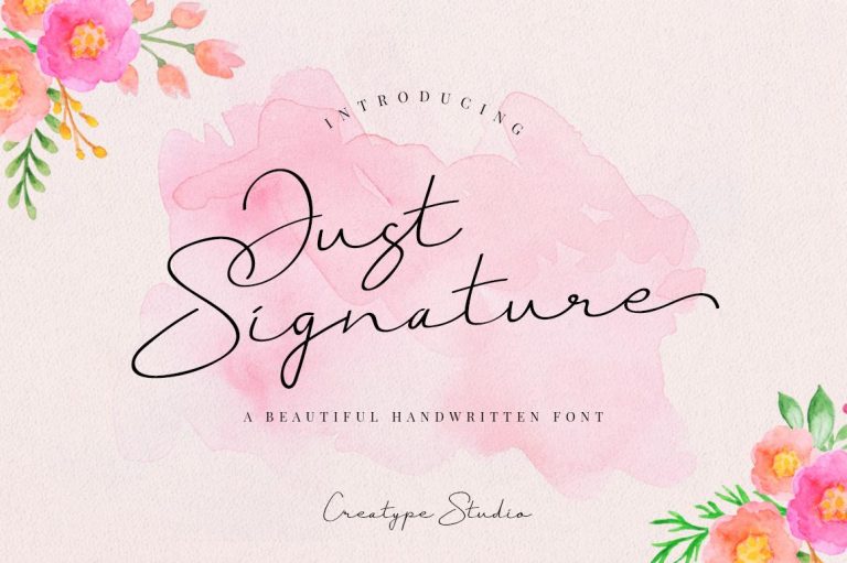 Just Signature Script
