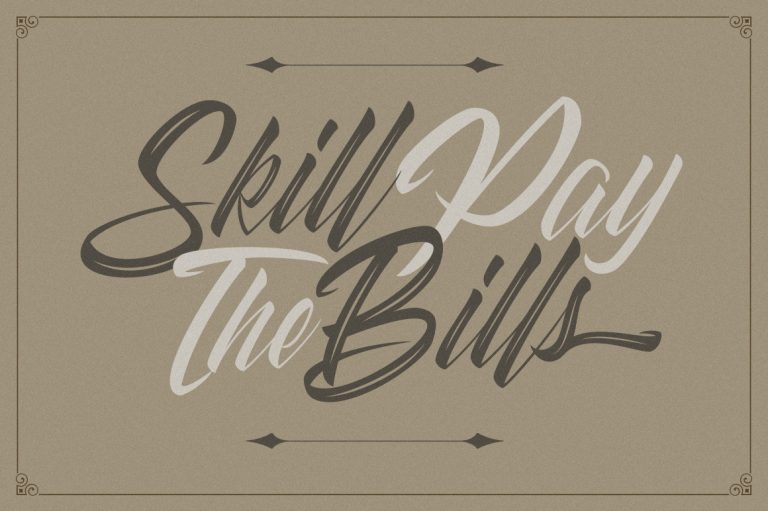 Striped King Vintage Script - Image 8