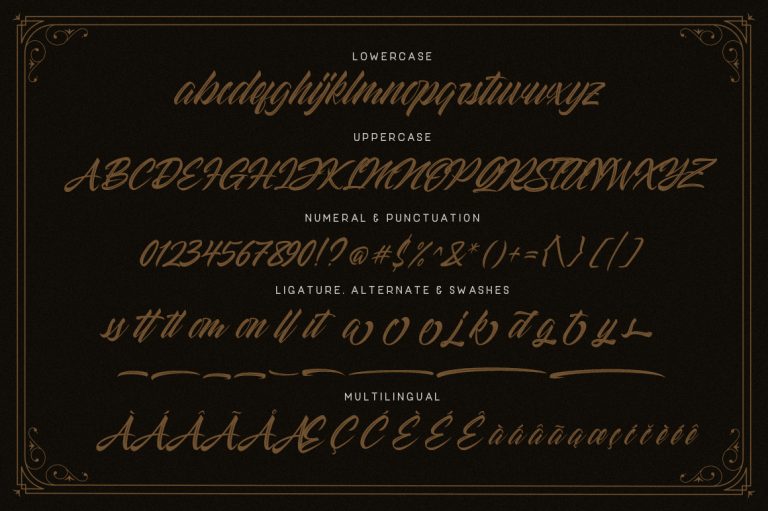 Striped King Vintage Script - Image 9
