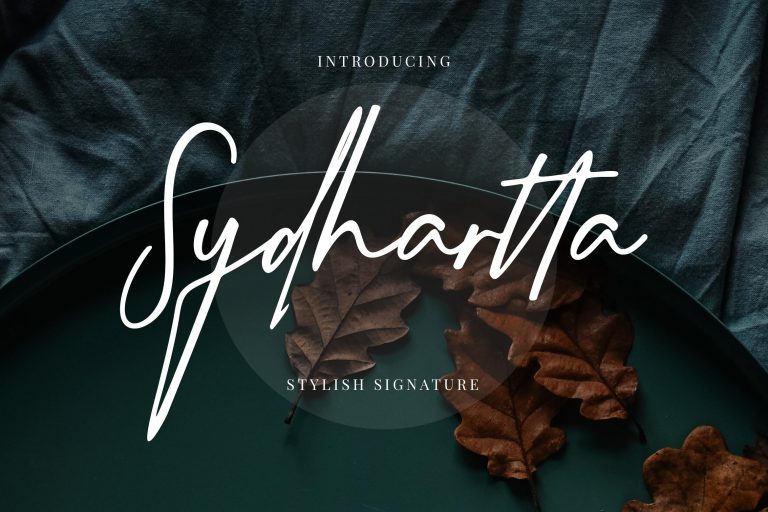 Sydhartta Stylish Signature
