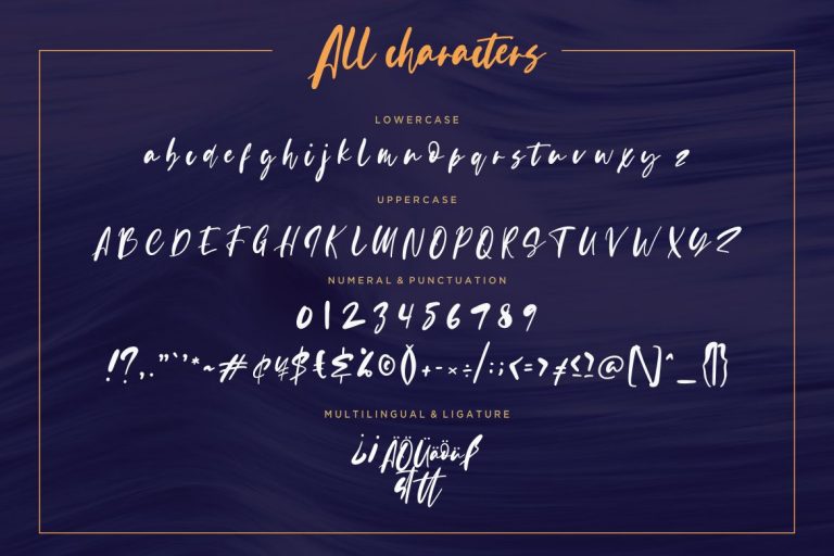Evangeline Modern Script - Image 7
