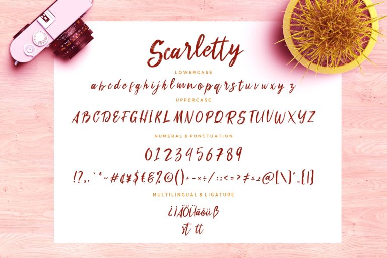Scarletty Calligraphy Brush - Image 7