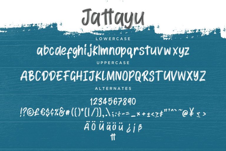 Jattayu Sans Serif Brush - Image 7