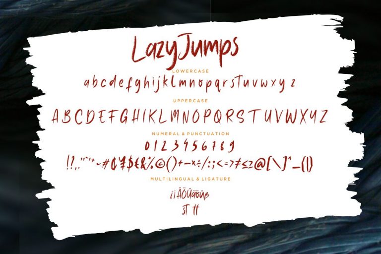 Lazy Jumps Sans Serif - Image 7