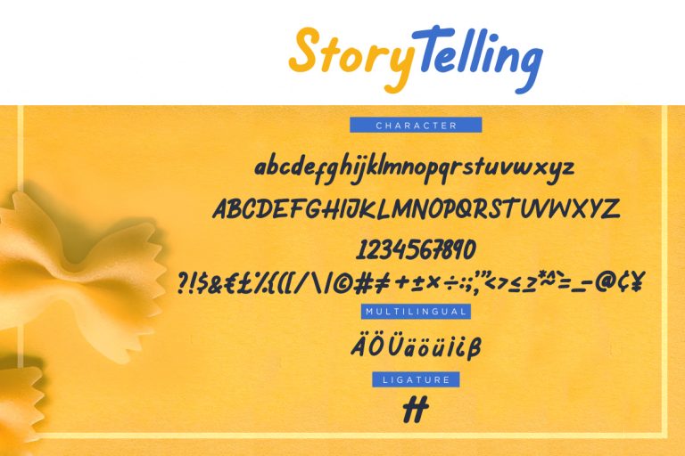 Story Telling Fun Font - Image 7