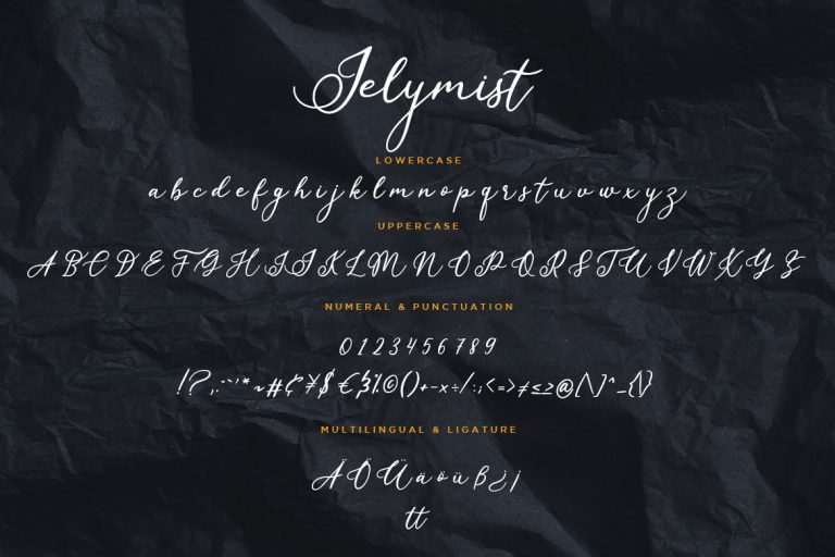 Jelymist Calligraphy Script - Image 7
