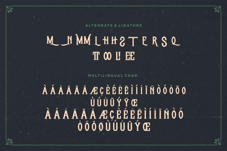Whisholder Vintage Retro Typeface - Image 12