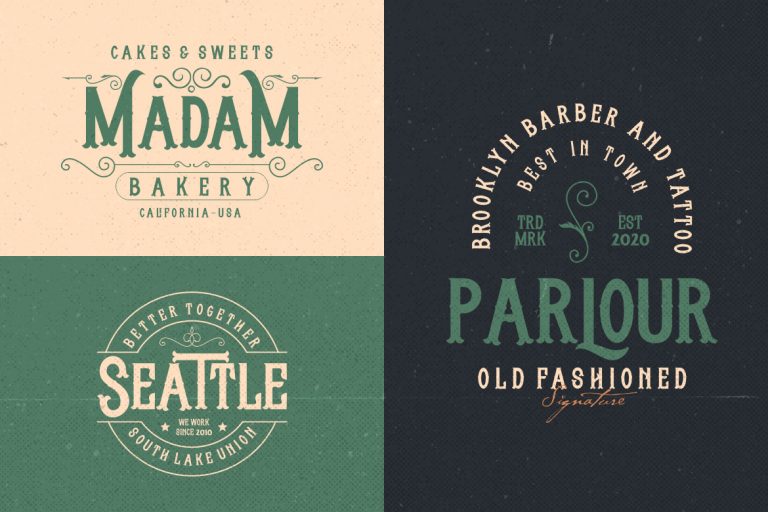 Whisholder Vintage Retro Typeface - Image 3