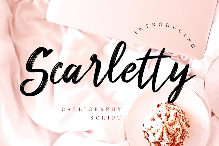 Scarletty Calligraphy Brush