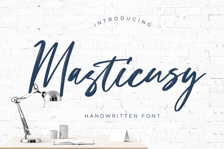 Masticusy Handwritten