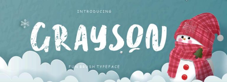 Grayson Fun Brush Typeface - Image 2