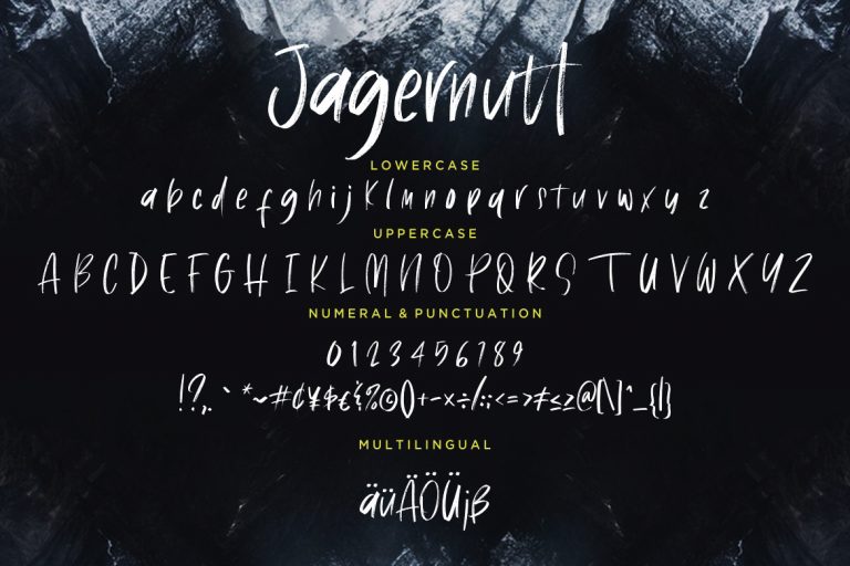 Jagernutt Brush Handwritten - Image 7