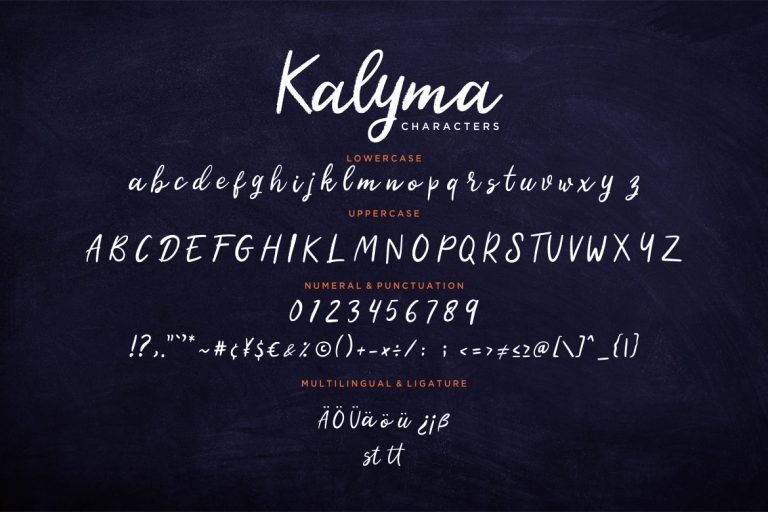 Kalyma Brush Script - Image 7