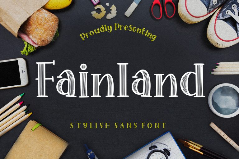 Fainland Stylish Sans
