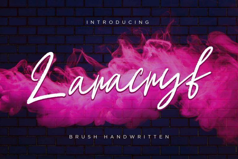 Laracryf Brush Handwritten