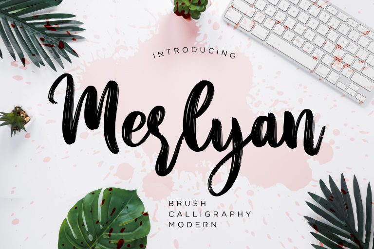 Merlyan Brush Calligraphy