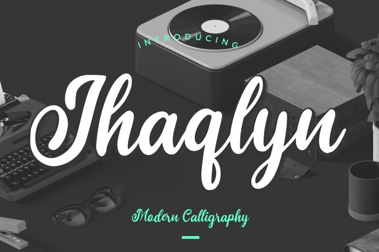 Jhaqlyn Modern Calligraphy