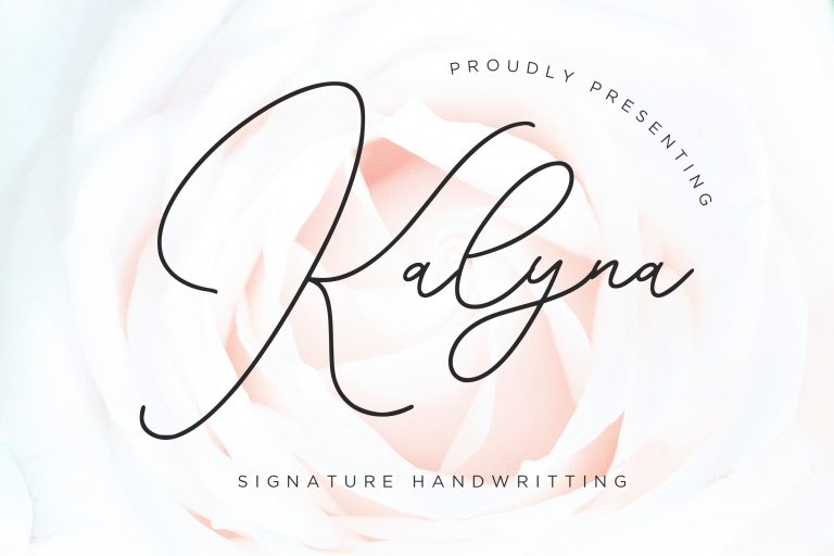 Kalyna Signature Handwriting