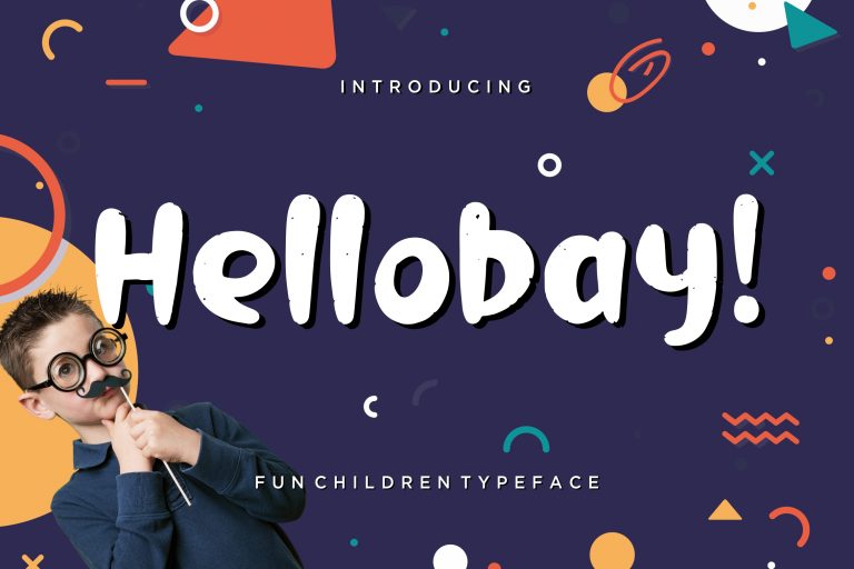 Hellobay Fun Children Typeface