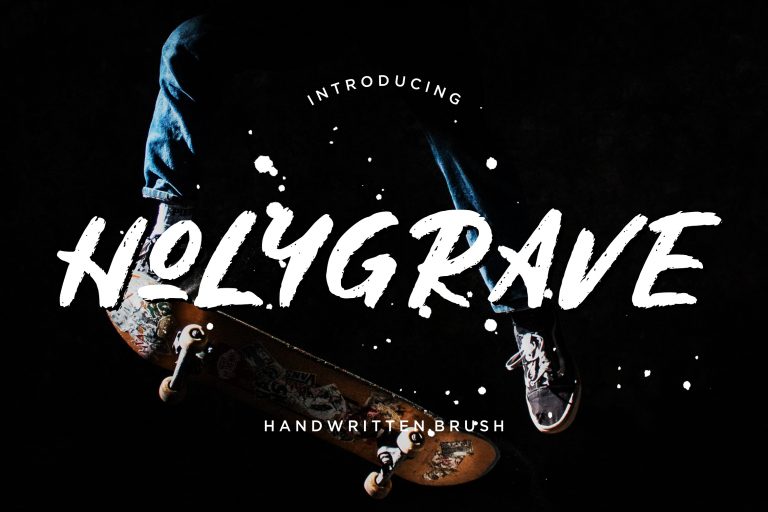 Holygrave Handwritten Brush