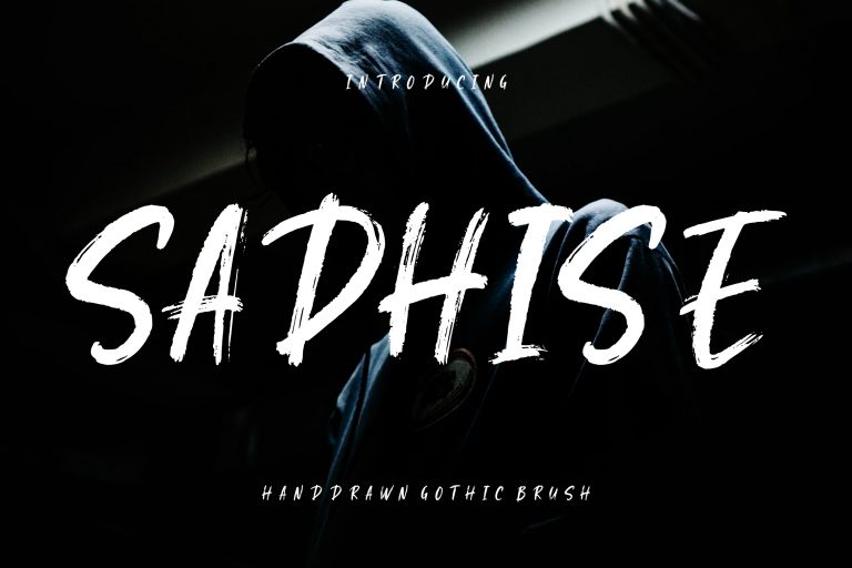 Sadhise Handdrawn Gothic Brush