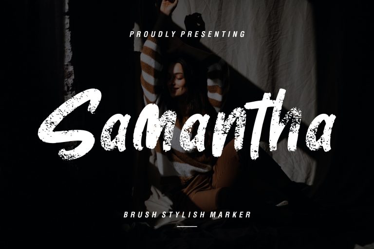 Samantha Brush Stylish Marker