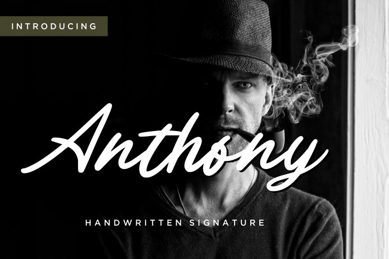Anthony Handwritten Signature
