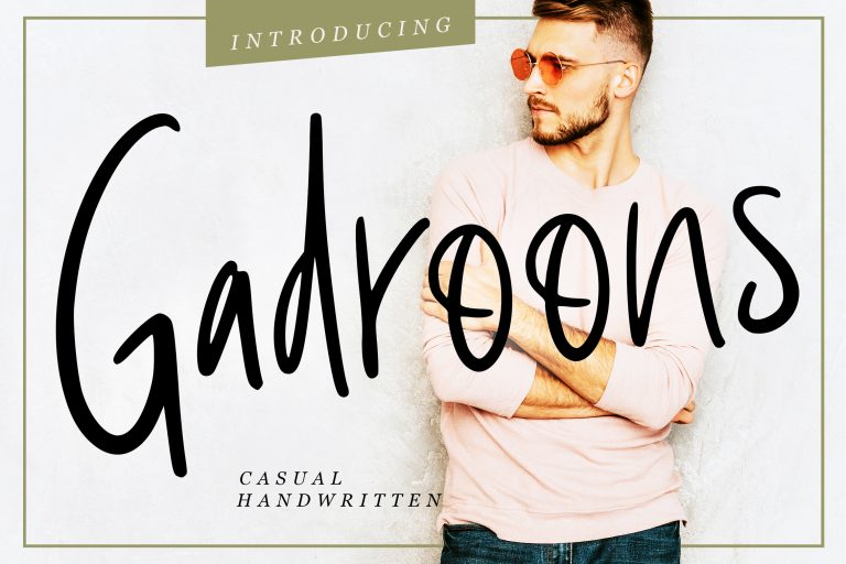 Gadroons Casual Handwritten