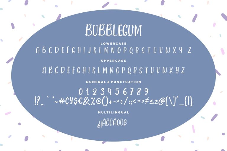 Bubblegum Fun Children Typeface - Image 7