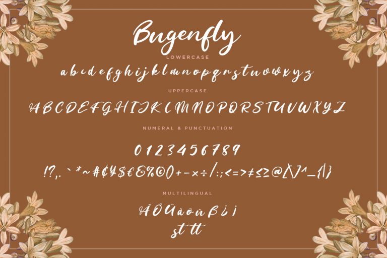 Bugenfly Handwritten Signature - Image 7