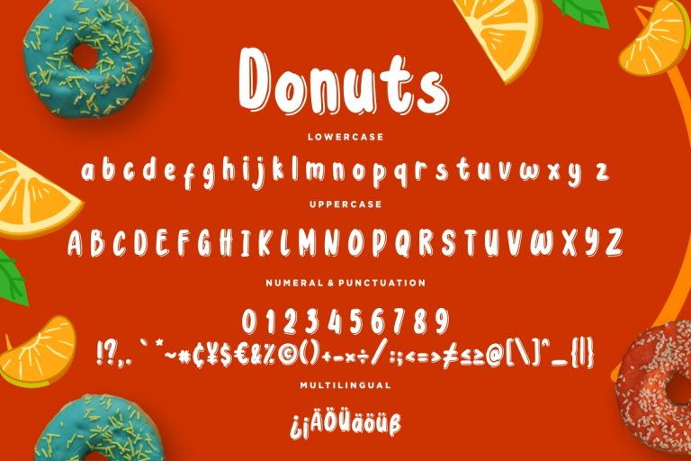 Donuts Joyful & Fun Typeface - Image 7