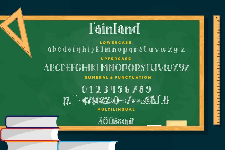 Fainland Stylish Sans - Image 7