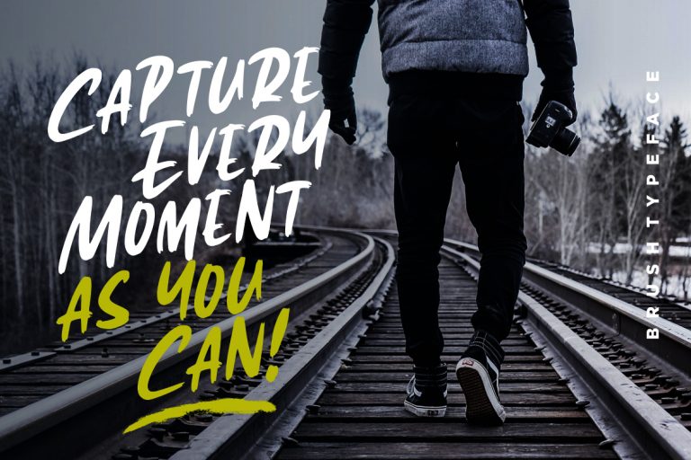 Forqend Brush Typeface - Image 2
