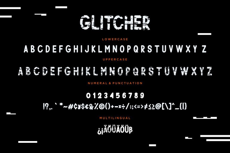 Glitcher Sans Serif Display - Image 7