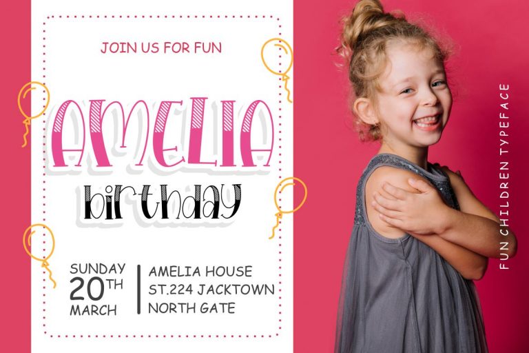 Hailyland Fun Children Typeface - Image 3