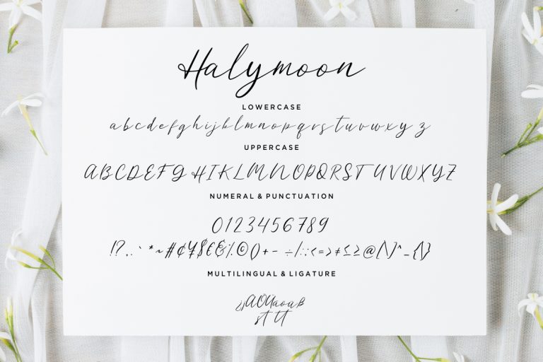 Halymoon Stylish Signature - Image 7