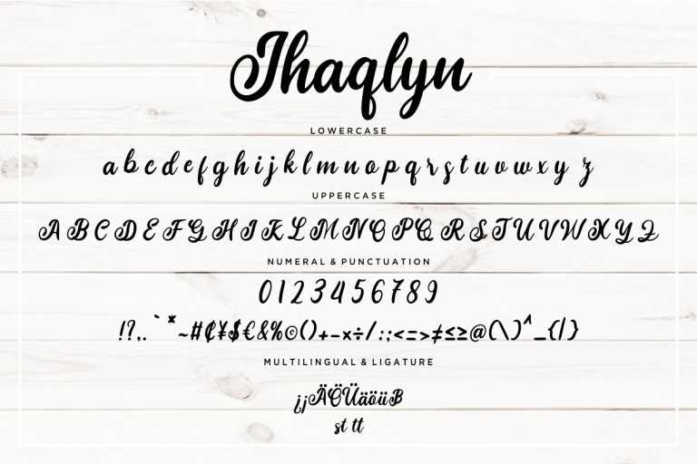 Jhaqlyn Modern Calligraphy - Image 7