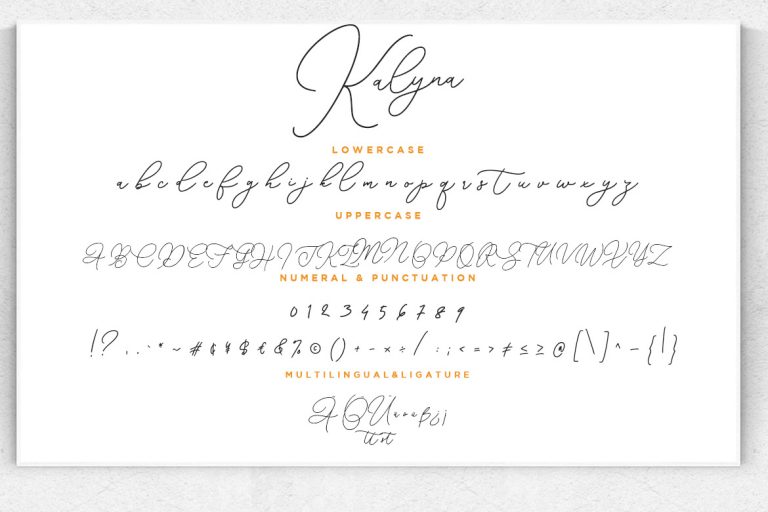 Kalyna Signature Handwriting - Image 7