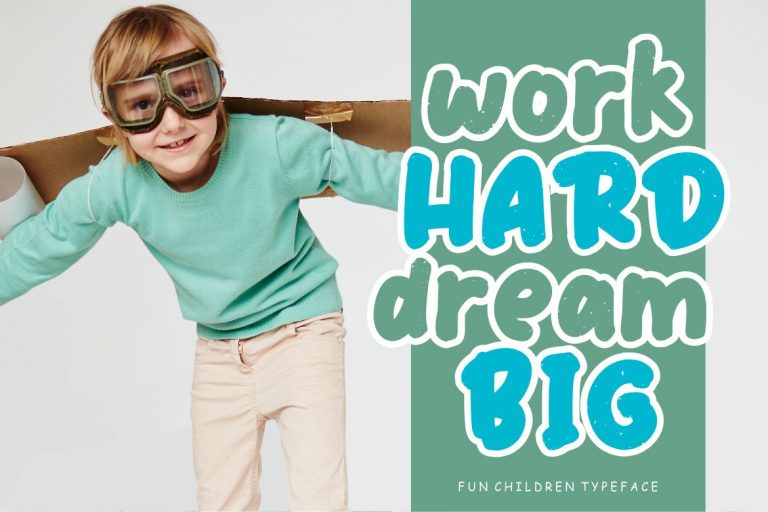 Kinderland Fun Children Typeface - Image 4
