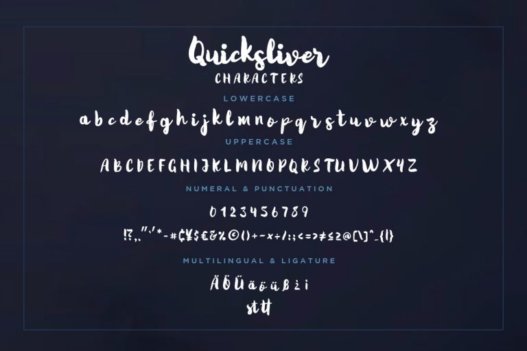 Quicksliver Handdrawn Brush - Image 7