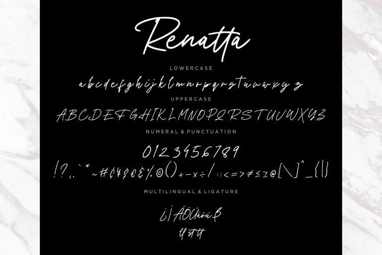 Renatta Signature Monoline - Image 7