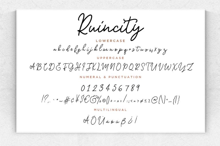 Ruincity Handwritten Monoline - Image 7