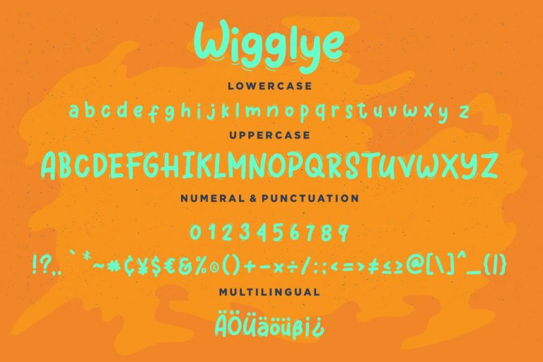 Wigglye Joy & Fun Typeface - Image 7
