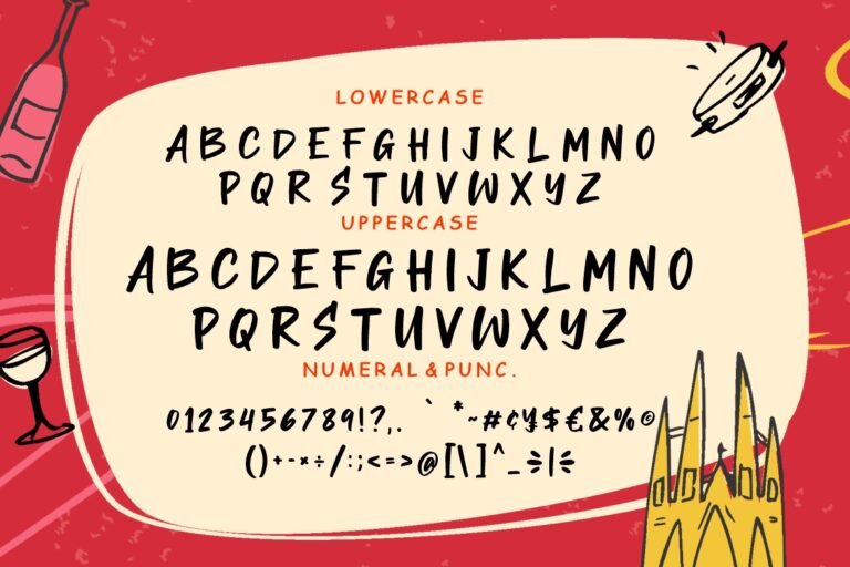 Barcelona Casual Typeface - Image 8