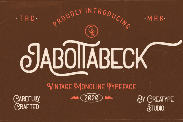Jabottabeck Vintage Monoline