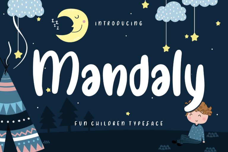 Mandaly Fun Children Typeface
