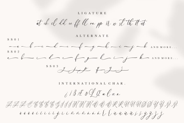 Anttelope Luxury Calligraphy - Image 9
